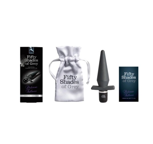 Plug analny wibrujący - Fifty Shades of Grey Delicious Fullness